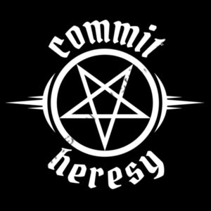 Commit Heresy - Crop Tee (Same Day) Design