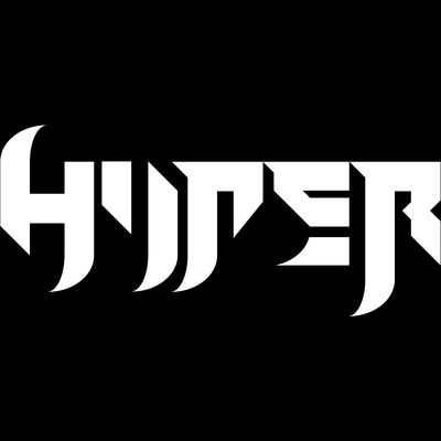 "Hyper" Metal Wordmark Thumbnail